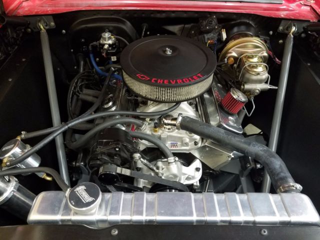 1966 Red Chevrolet Nova Coupe