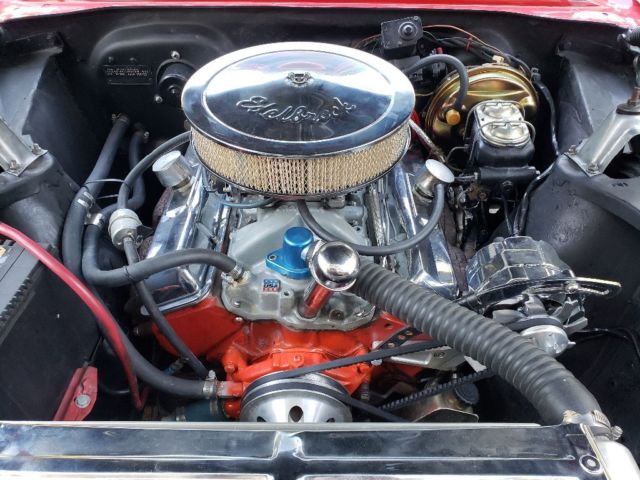 1963 Red Chevrolet Nova Sedan