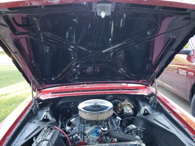 1963 Red Chevrolet Nova Sedan