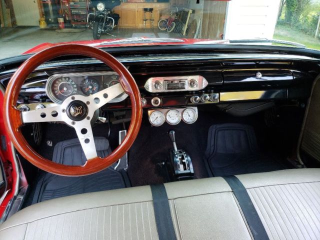 1963 Red Chevrolet Nova Sedan