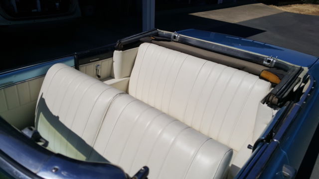 1963 Blue Chevrolet Nova Convertible