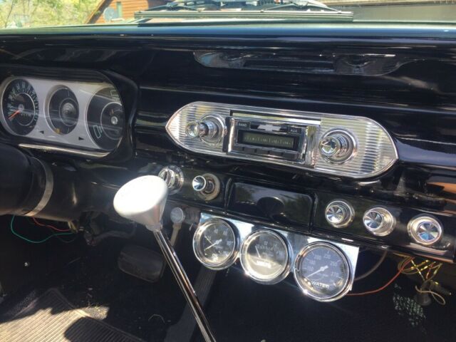 1963 Blue Chevrolet Nova Convertible