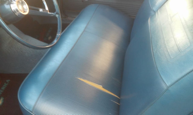 1963 Blue Chevrolet Nova Convertible