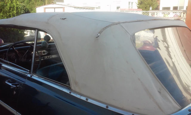 1963 Blue Chevrolet Nova Convertible