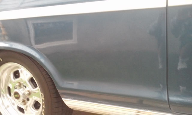 1963 Blue Chevrolet Nova Convertible