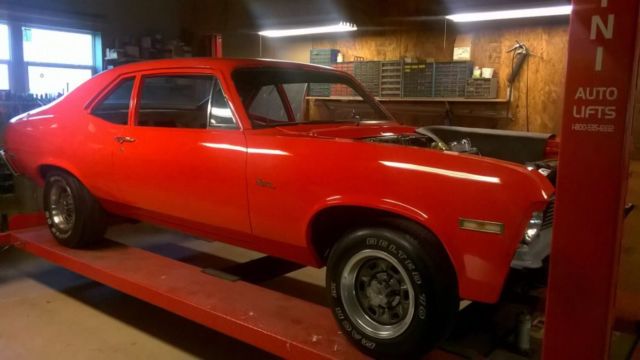1972 Red Chevrolet Nova