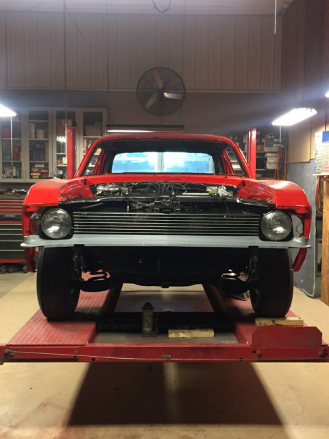 1972 Red Chevrolet Nova