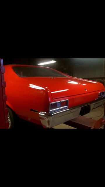 1972 Red Chevrolet Nova