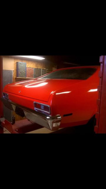 1972 Red Chevrolet Nova