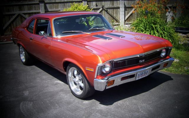 1972 SUNSET PEARL Chevrolet Nova Sedan