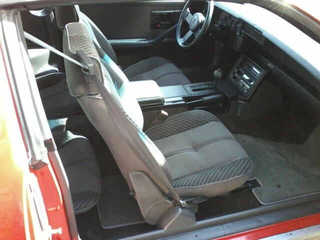 1984 Red Chevrolet Camaro Coupe