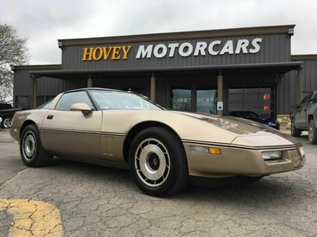 1984 Gold Chevrolet Corvette Coupe
