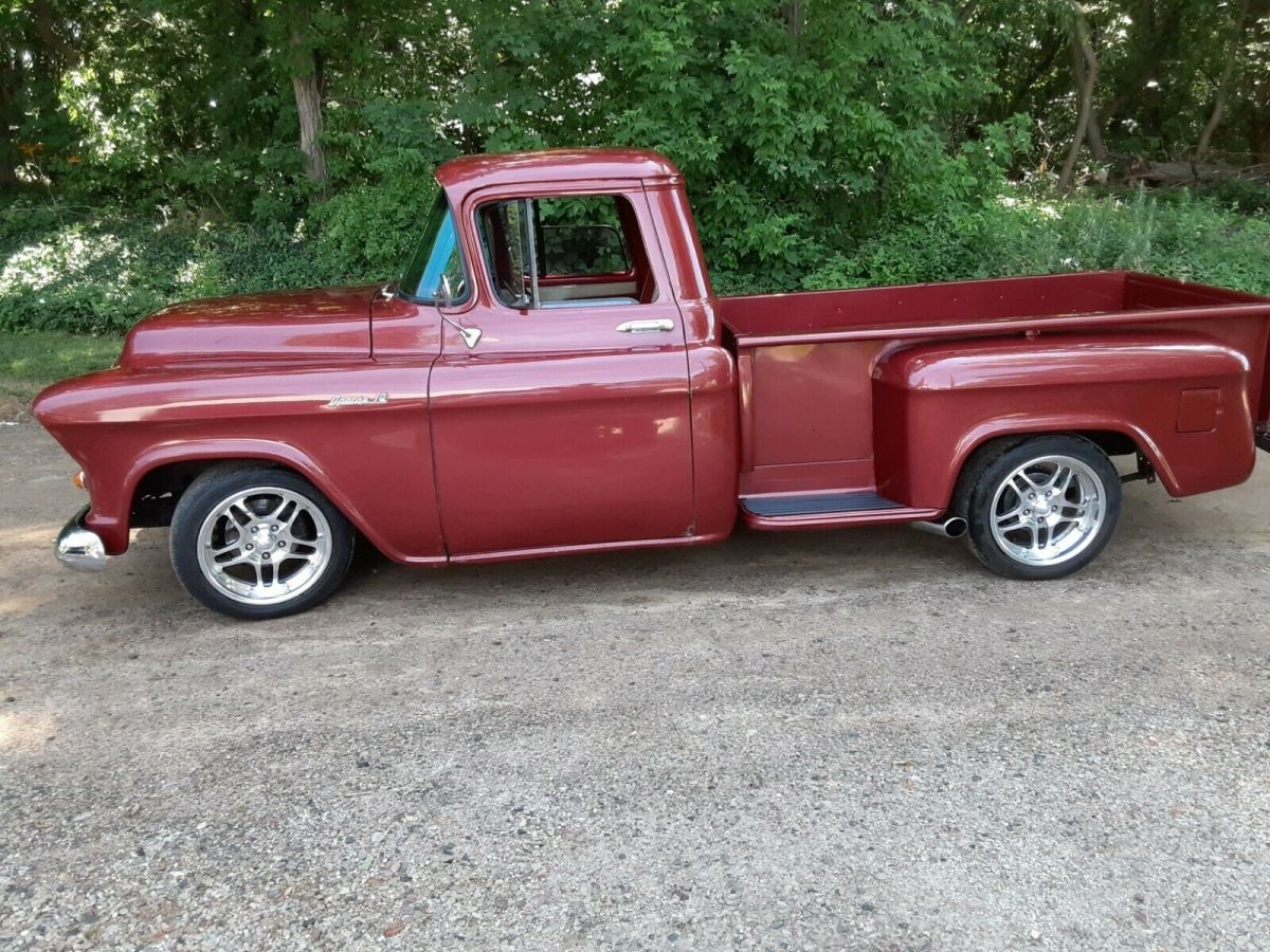 1956 Burgundy Chevrolet Other Pickups Standard Cab Pickup