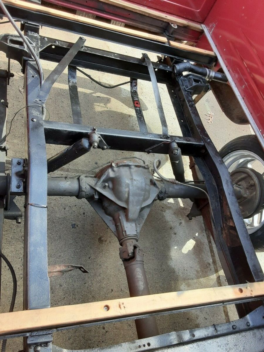 1956 Burgundy Chevrolet Other Pickups Standard Cab Pickup