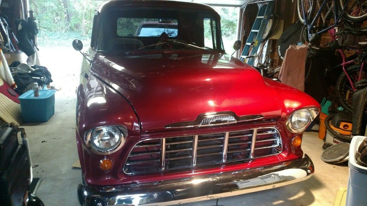 1956 Burgundy Chevrolet Other Pickups Standard Cab Pickup