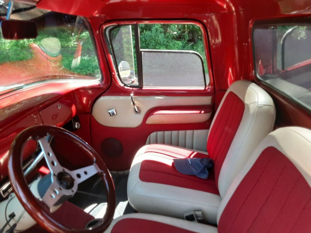 1956 Burgundy Chevrolet Other Pickups Standard Cab Pickup