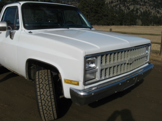 1986 Black Chevrolet C/K Pickup 1500 Standard Cab Pickup