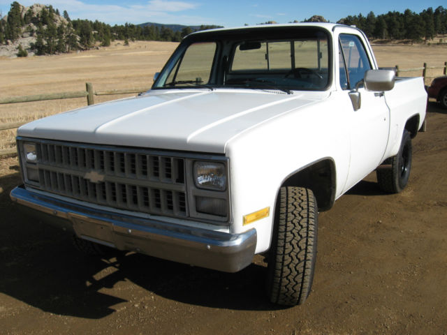 1986 Black Chevrolet C/K Pickup 1500 Standard Cab Pickup