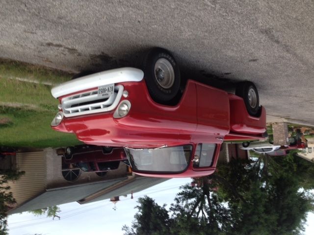 1957 Red Chevrolet Other Pickups Standard Cab Pickup