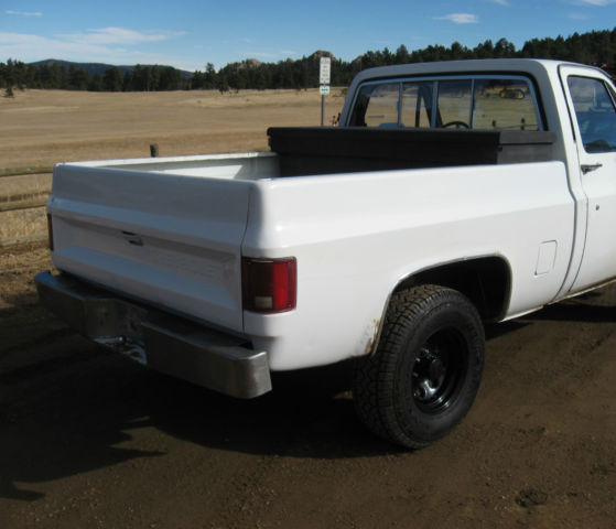 1986 Black Chevrolet C/K Pickup 1500 Standard Cab Pickup