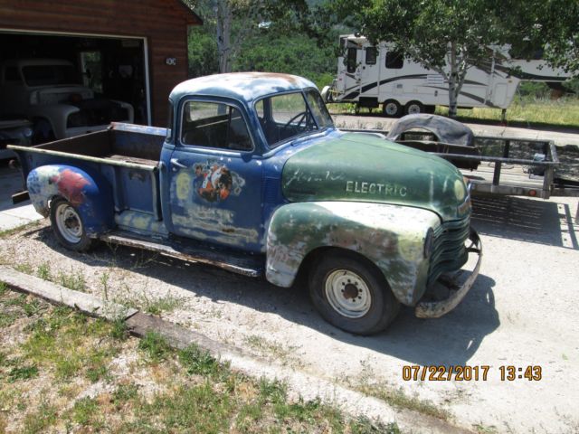 1951 Green Chevrolet Other Pickups Pickup