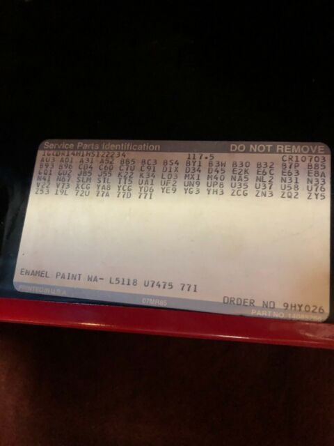 1987 Chevrolet C-10 Standard Cab Pickup