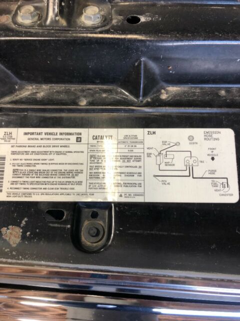 1987 Chevrolet C-10 Standard Cab Pickup