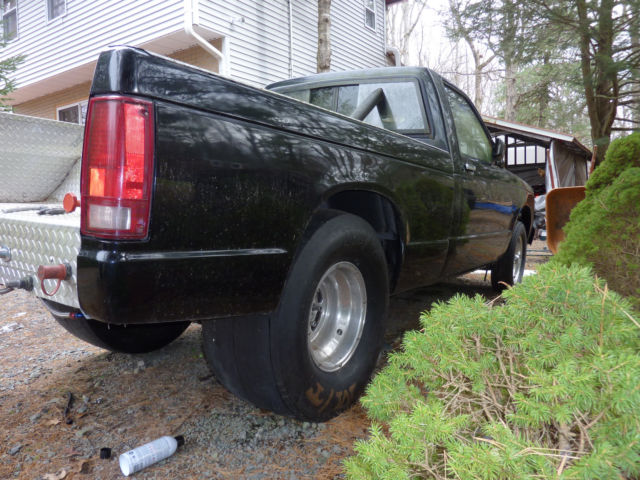 1987 Black Chevrolet S-10 Crew Cab Pickup