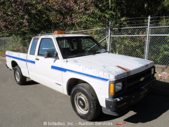 1991 White Chevrolet S-10