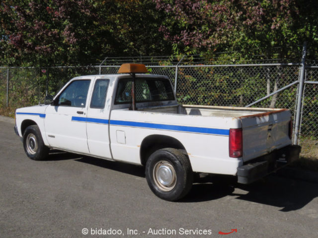 1991 White Chevrolet S-10