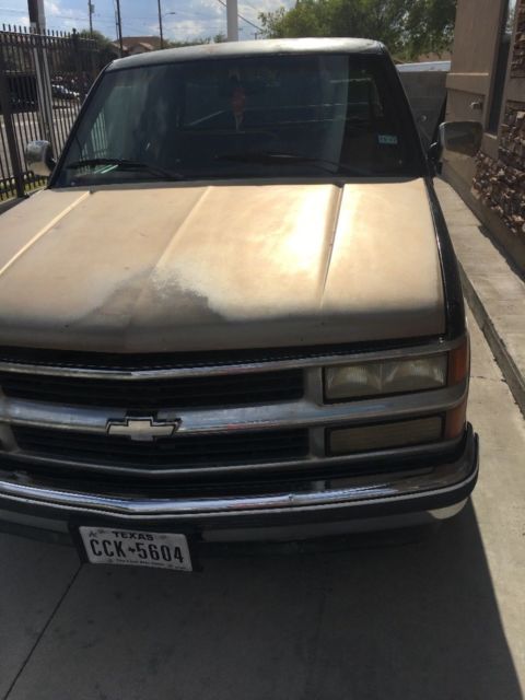 1989 Black Chevrolet Silverado 1500 Extended Cab Pickup