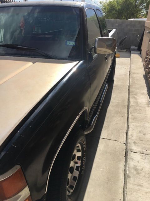 1989 Black Chevrolet Silverado 1500 Extended Cab Pickup