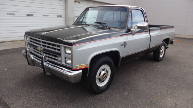 1987 Black Chevrolet C/K Pickup 2500 Extended Cab Pickup