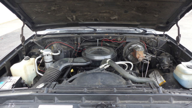 1987 Black Chevrolet C/K Pickup 2500 Extended Cab Pickup