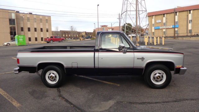 1987 Black Chevrolet C/K Pickup 2500 Extended Cab Pickup