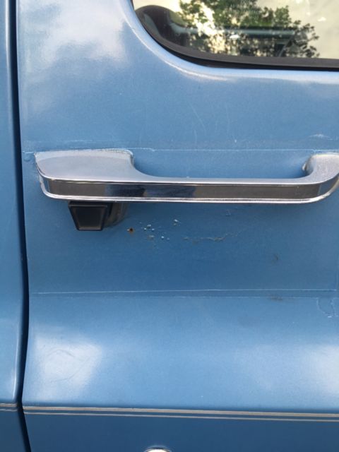 1984 Blue Chevrolet Silverado 1500 Standard Cab Pickup