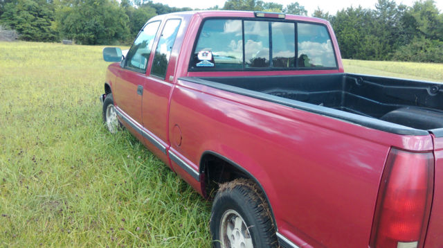 1994 Burgundy Chevrolet Other Extended Cab Pickup