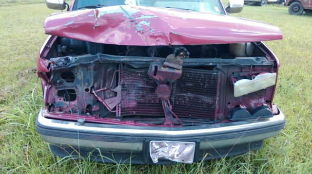 1994 Burgundy Chevrolet Other Extended Cab Pickup