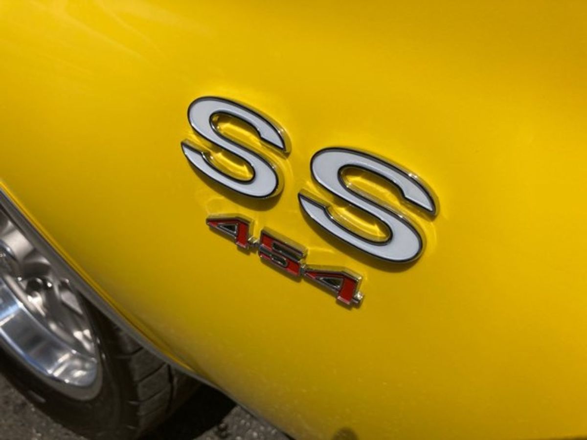 1970 Yellow Chevrolet Chevelle Coupe