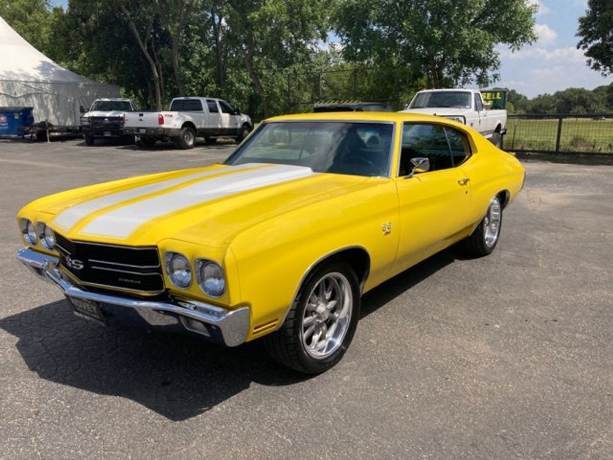 1970 Yellow Chevrolet Chevelle Coupe