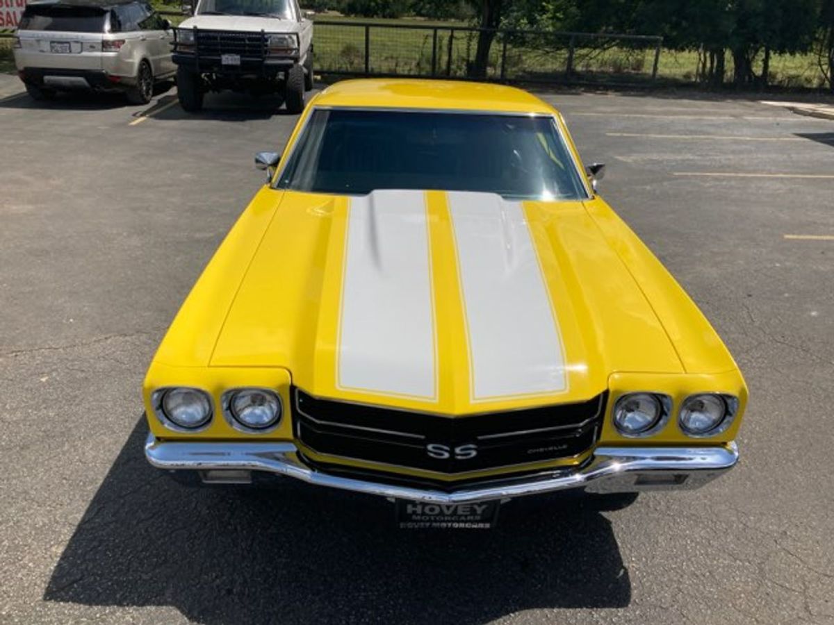 1970 Yellow Chevrolet Chevelle Coupe