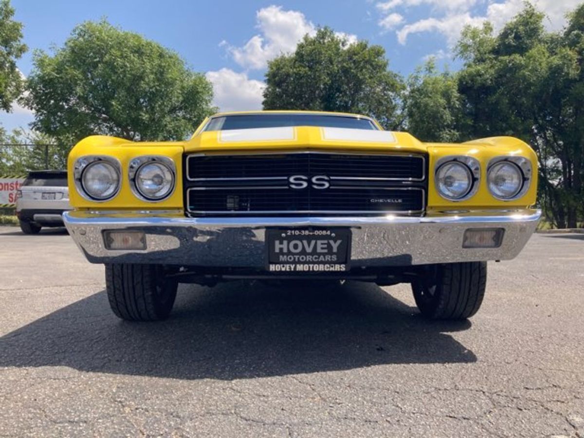 1970 Yellow Chevrolet Chevelle Coupe