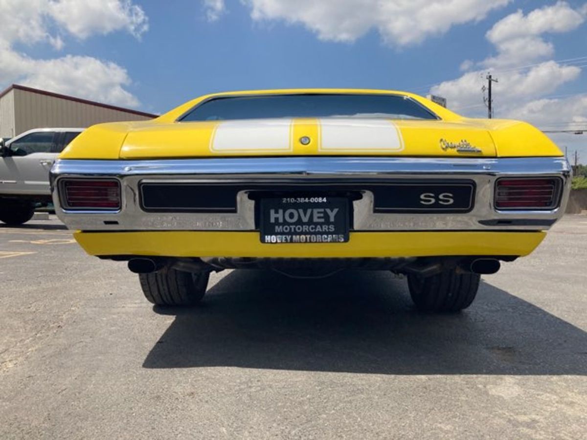 1970 Yellow Chevrolet Chevelle Coupe