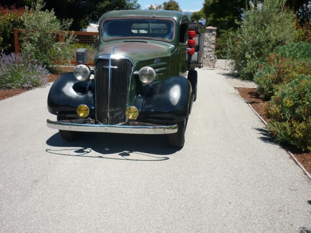 1937 Green Chevrolet Other Pickups Standard Cab Pickup