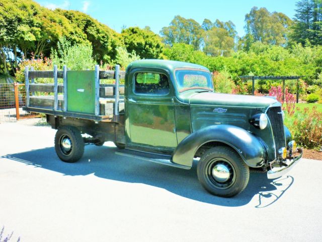 1937 Green Chevrolet Other Pickups Standard Cab Pickup