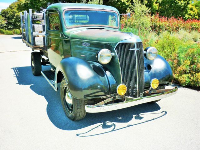 1937 Green Chevrolet Other Pickups Standard Cab Pickup