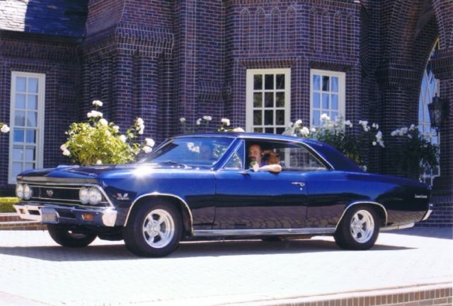 1966 Blue Chevrolet Chevelle Coupe