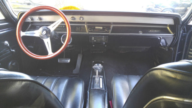 1966 Blue Chevrolet Chevelle Coupe