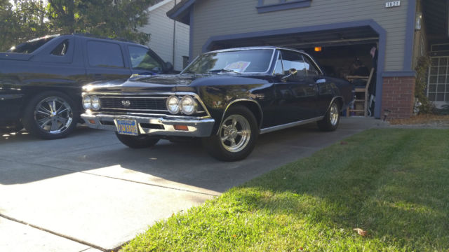 1966 Blue Chevrolet Chevelle Coupe