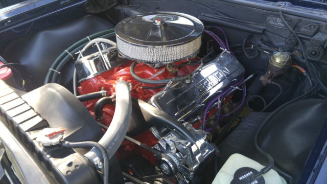 1966 Blue Chevrolet Chevelle Coupe